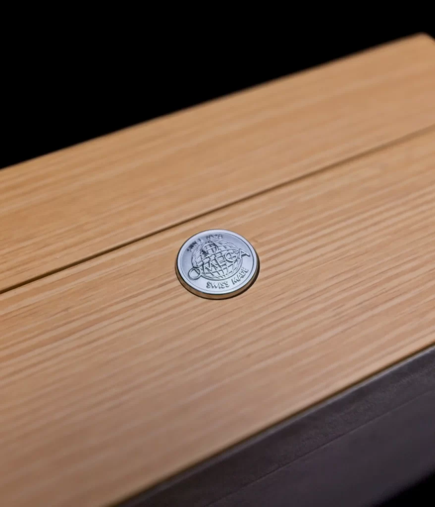 Omega box with Release button
