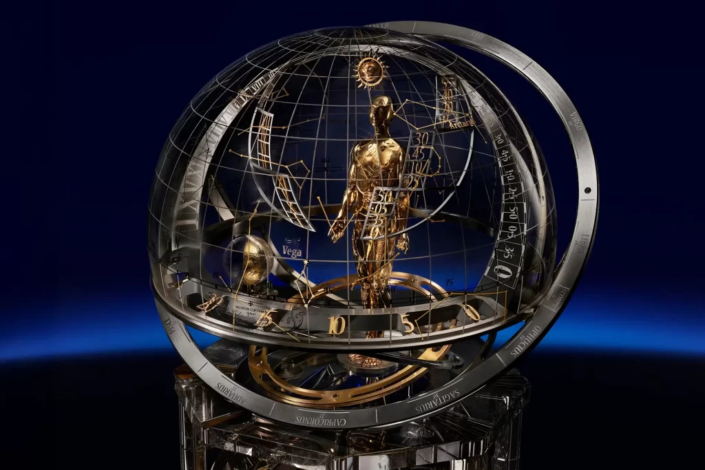 The Astronomer seen under the dome