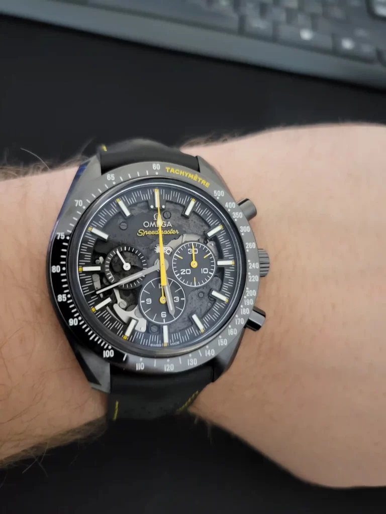 Omega Speedmaster meteorite dial