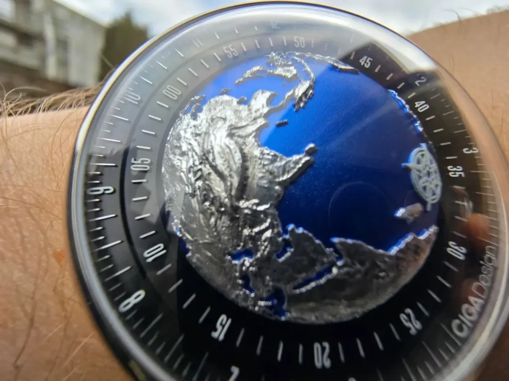 Dial outside of Blue Planet II