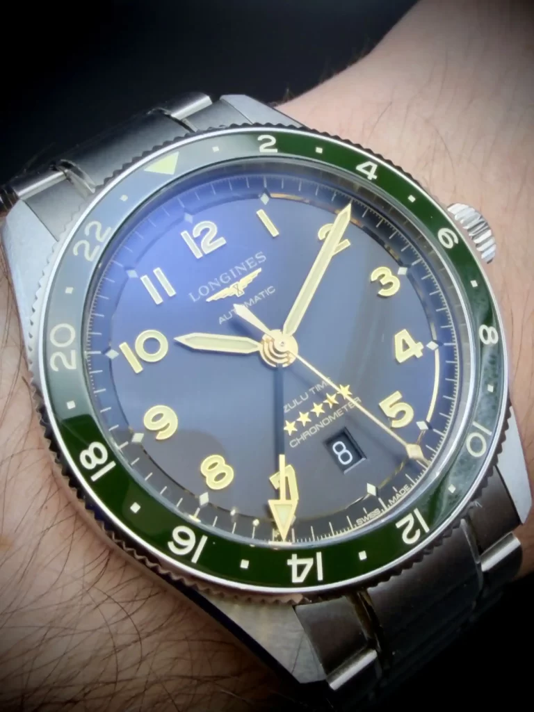 SPirit Zulu TIme on wrist