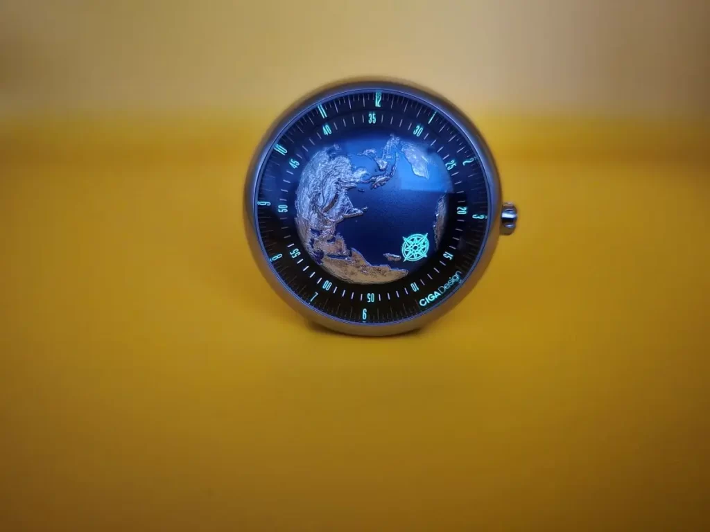 Lume shot of CIGA Design Blue Planet II