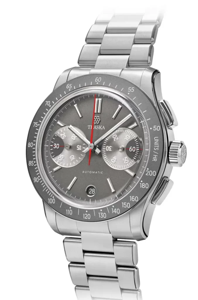 traska watch on a white background slightly turned to the left