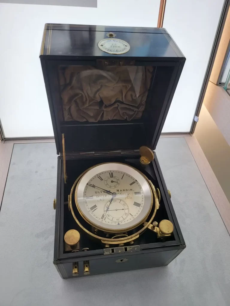 A chronometer for Navi made by Ulysse Nardin