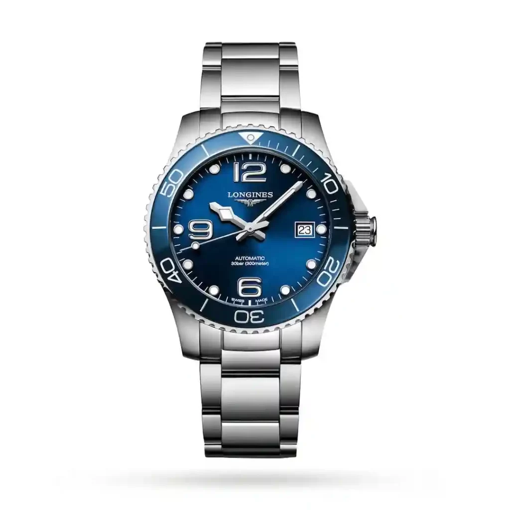 Previous Generation of Longines Hydroconquest with Arabic numerals
