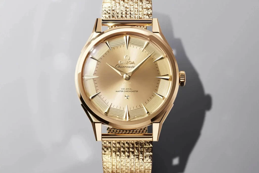 Omega COnstelattion Observatory in gold
