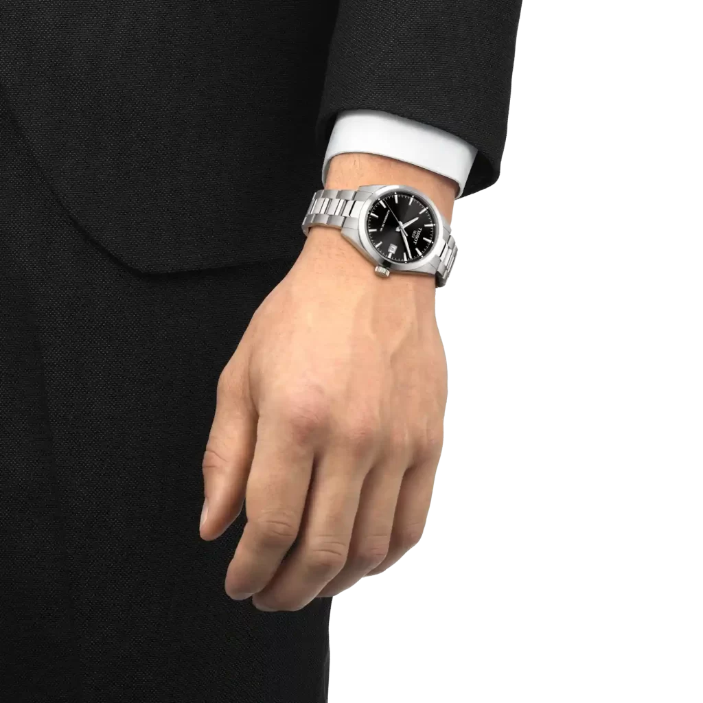 Tissot Gentleman on wrist