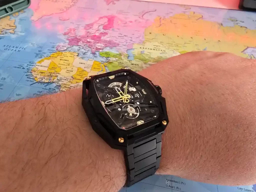 hunter on the wrist