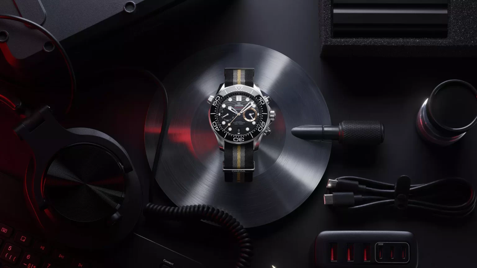 Omega Seamaster James Bond first light edition presentation