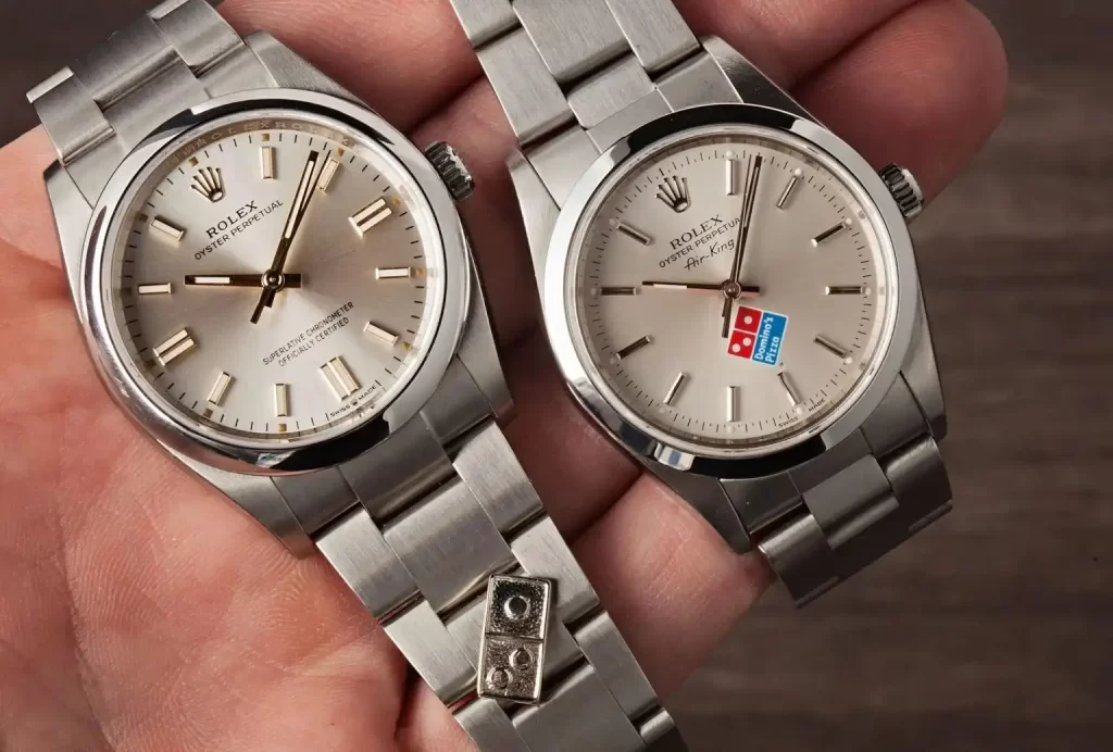 Rolex Air king Domino's pizza