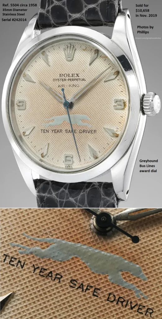 Rolex Greyhound Bus Lines