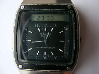 Seiko H357 Duo Display from James Bond Movie