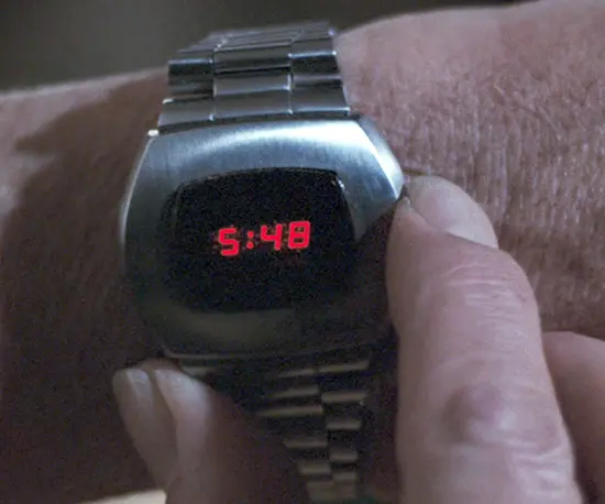 Pulsar Digital Watch in James Bond Movie