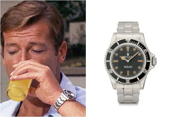 Rolex Submariner 5513 in James Bond Movie