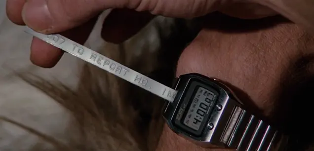 SEIKO 0674 LC in James Bond Movie